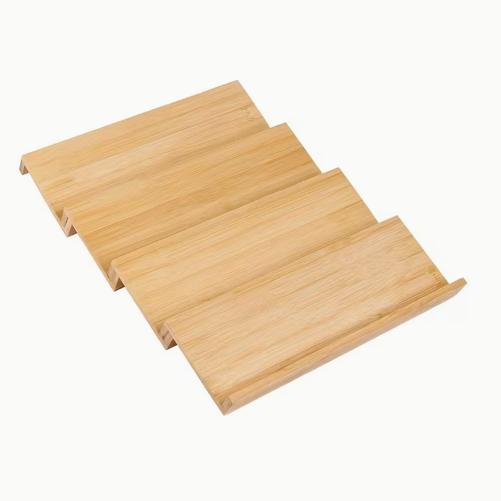 Bamboo spice organizer
